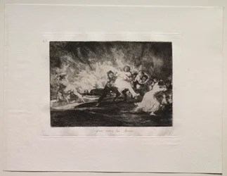 The Horrors of War: They Escape Through the Flames