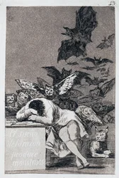 The Sleep of Reason Produces Monsters. Capricho No 43
