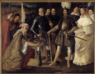 The surrender of Seville before Ferdinand III King of Castile and Leon