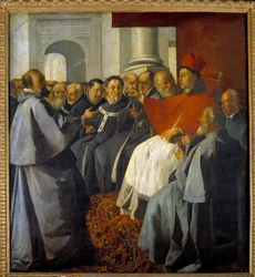 Saint Bonaventure at the Council of Lyon in 1274