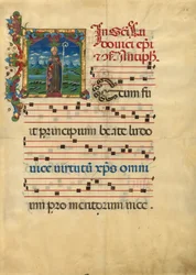Initial T: Saint Louis of Toulouse