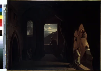 Monks in a Cave