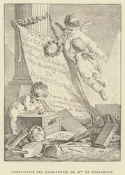 Frontispiece of the Etchings of Mme de Pompadour