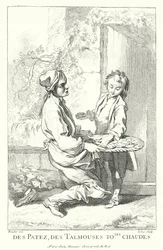 Pastry Seller (engraving)