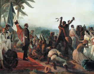 Proclamation of the abolition of slavery in the French colonies on April 23