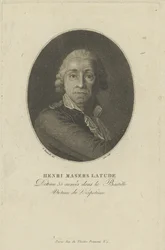Portrait of Henri Masers de Latude