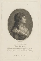 Portrait of Madame Roland, c. 1800