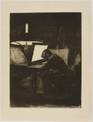 François Bonvin Etching