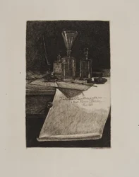 Frontispiece, Etching Instruments