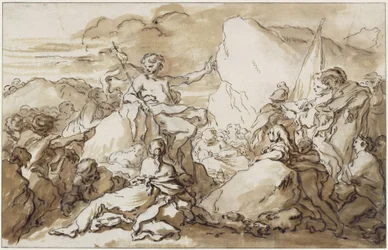 The Preaching of John the Baptist in the Wilderness