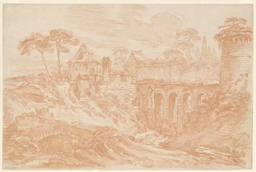 Landscape with Tower and Bridge