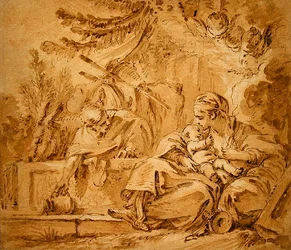 Rest on the Flight into Egypt