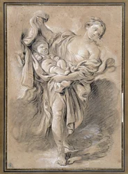 Woman with Child