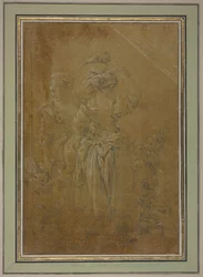 Two Peasant Women with Two Boys