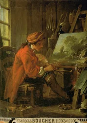 Francois Boucher, Self-Portrait