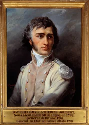 Portrait of Barthelemy Joubert in second lieutenant