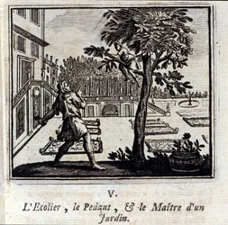 The Pedant School and the Master of a Garden