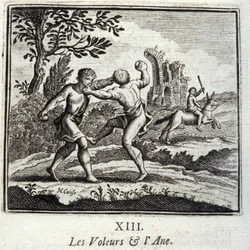 The Thieves and the Donkey (Illustration by François Chauveau)