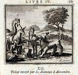 Tribute Sent by the Animals to Alexander