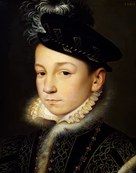 Portrait of Charles IX of Valois, King of France