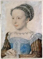 Portrait of Marguerite de Valois (1553-1615) or Queen Margot