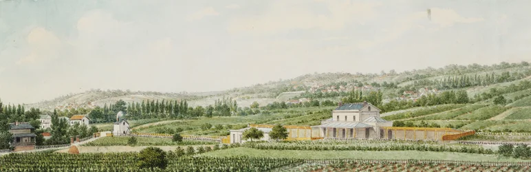A Train Station in the Outskirts of Paris, 1846