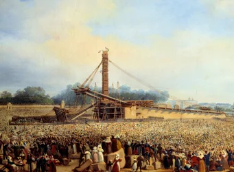 Erection of the Obelisk of Luxor, Place de la Concorde