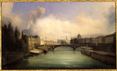 The Seine and the Ile de la Cité, views from the Pont Royal