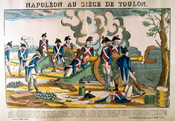 Napoleon at the Siege of Toulon