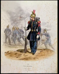 Paris Firemen, 1860