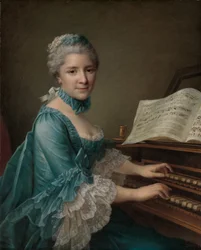 Portrait of a Woman, Said to be Madame Charles Simon Favart, 1757