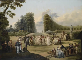 Ball in the Tivoli Gardens, Paris