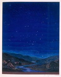 Nocturnal Landscape, Illustration from Rudyard Kipling
