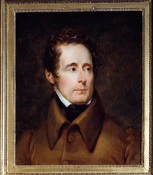 Portrait of Alphonse de Lamartine