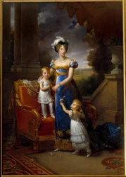 Portrait of Marie Caroline, Princess of the Two Sicilies, Duchess of Berry