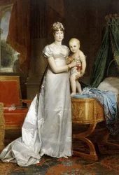 Empress Marie-Louise with the King of Rome