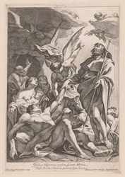 Saint Roch Healing the Plague Victims