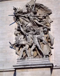 The Marseillaise of the Arc de Triomphe in Paris