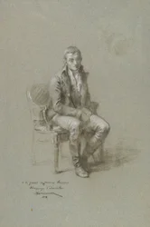 Seated Male Figure