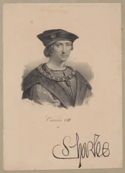 Charles VIII (1470 Amboise - 1498 Amboise) - King of France from 1483 of the Valois dynasty