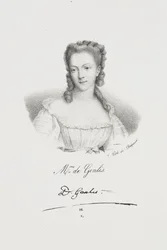 Portrait of the Writer Félicité de Genlis