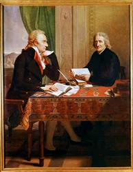 Vittorio Alfieri with Abbe Tommaso Galuso