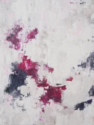 Vibrant Pink Abstract