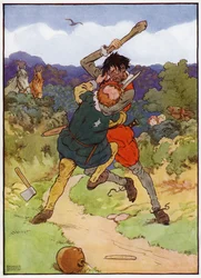 Illustration for Babes in the Wood