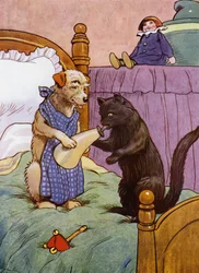 Illustration for Old Mother Hubbard