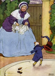 Illustration for Old Mother Hubbard