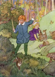Illustration for The Babes in the Wood