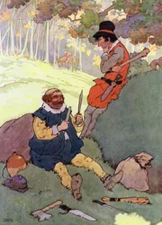 Illustration for The Babes in the Wood