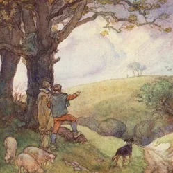 Illustration for The Scholar-Gipsy by Matthew Arnold