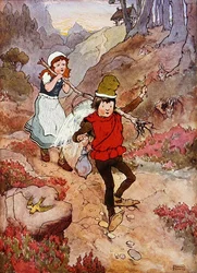 Jack and Jill, Illustration from 